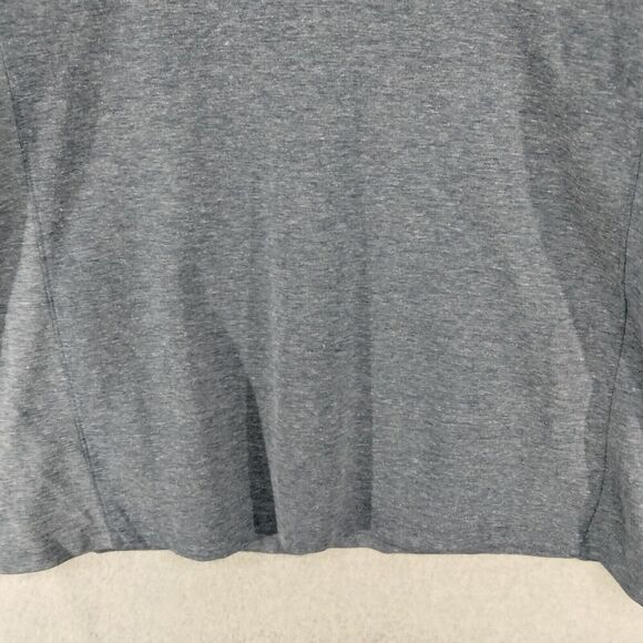 Eddie Bauer Mens Size XL Mixed Media Pullover Sweatshirt Blue Gray 1/4 Zip - Picture 9 of 11